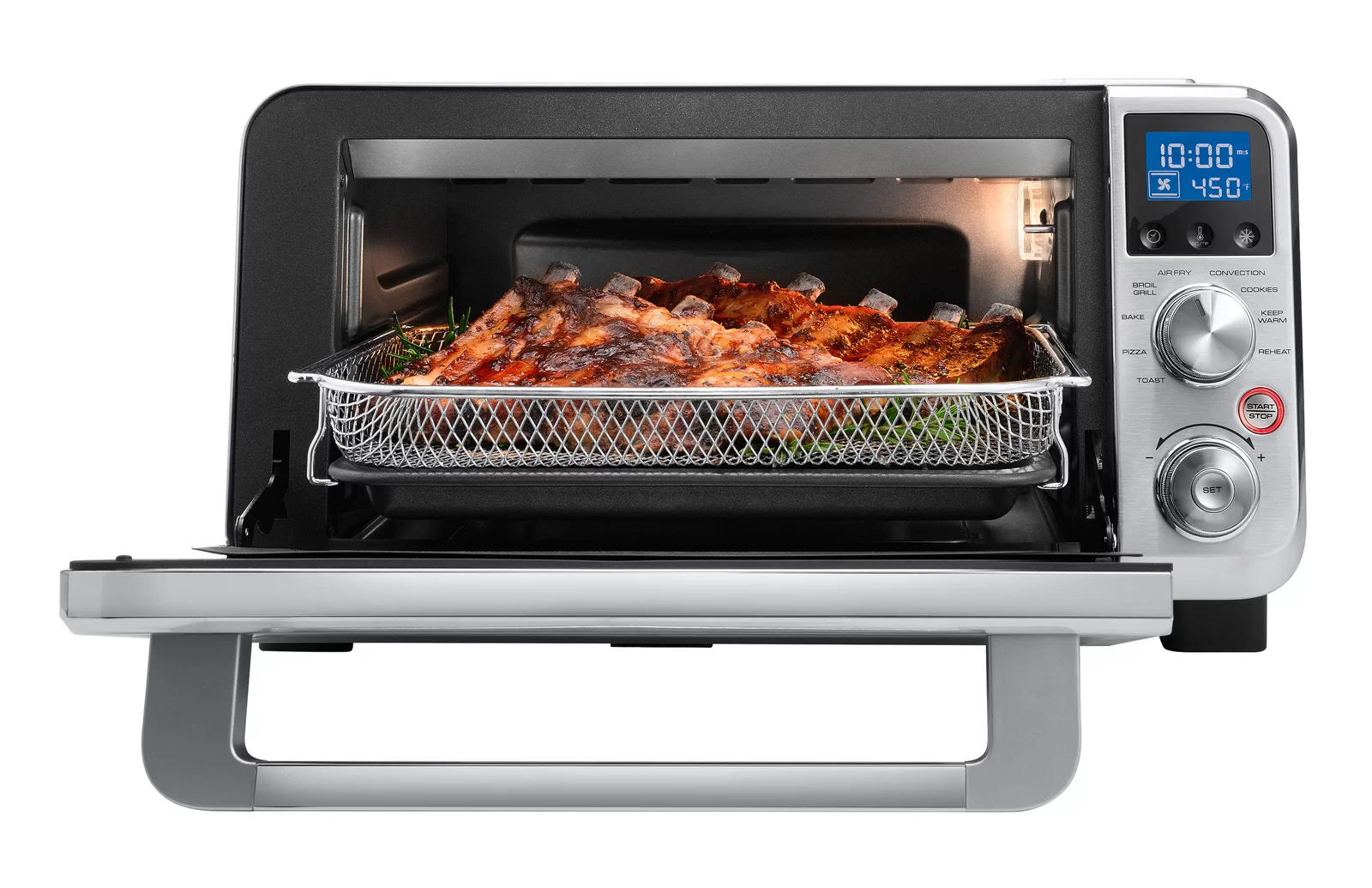 De'Longhi Air Fry Oven, Premium 9-in-1 Digital Air Fry Convection Toaster Oven