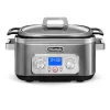 De'Longhi Livenza Multi-Cooker, Stainless Steel - 6 qt - Crock Pot Slow Cooker