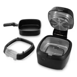De'Longhi Rapid Crisp Air Fryer, 5-Quart, 1700-Watt XL, Black