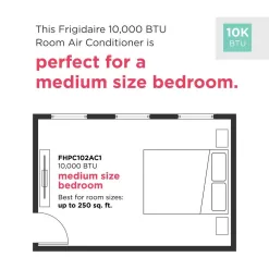 Frigidaire 3-in-1 Portable Room Air Conditioner 10,000 BTU (ASHRAE) / 6,500 BTU (DOE)