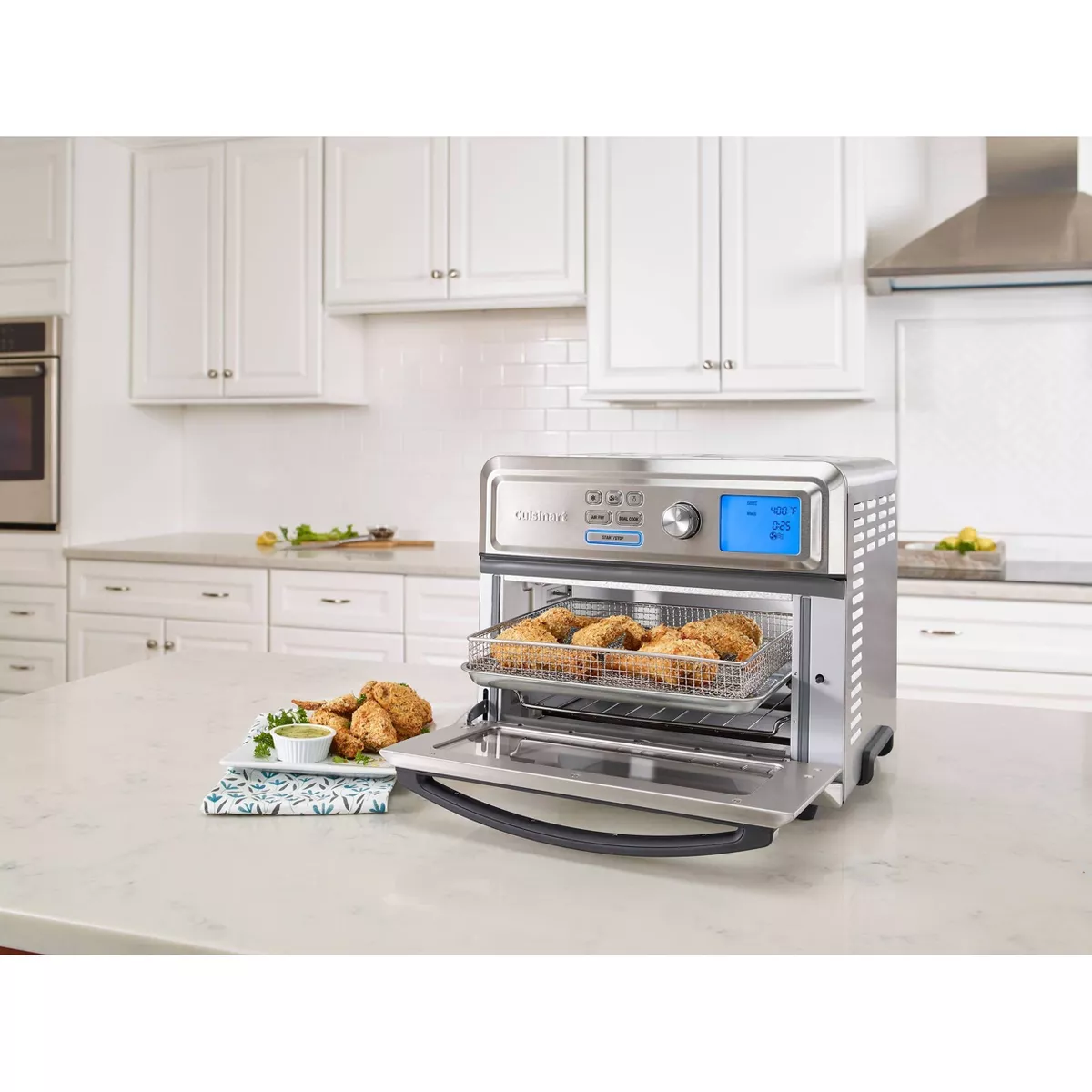 Cuisinart Digital Air Fryer Toaster Oven - Stainless Steel - TOA-65