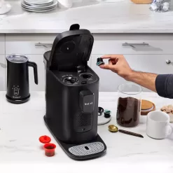 Instant Dual Pod Plus 3-in-1 Coffee Maker with Espresso Machine, Pod Coffee Maker and Ground Coffee, Nespresso Capsules Compatible - Black