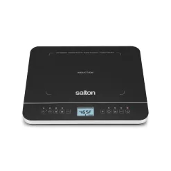 Salton Induction Cooktop with Temperature Probe Black