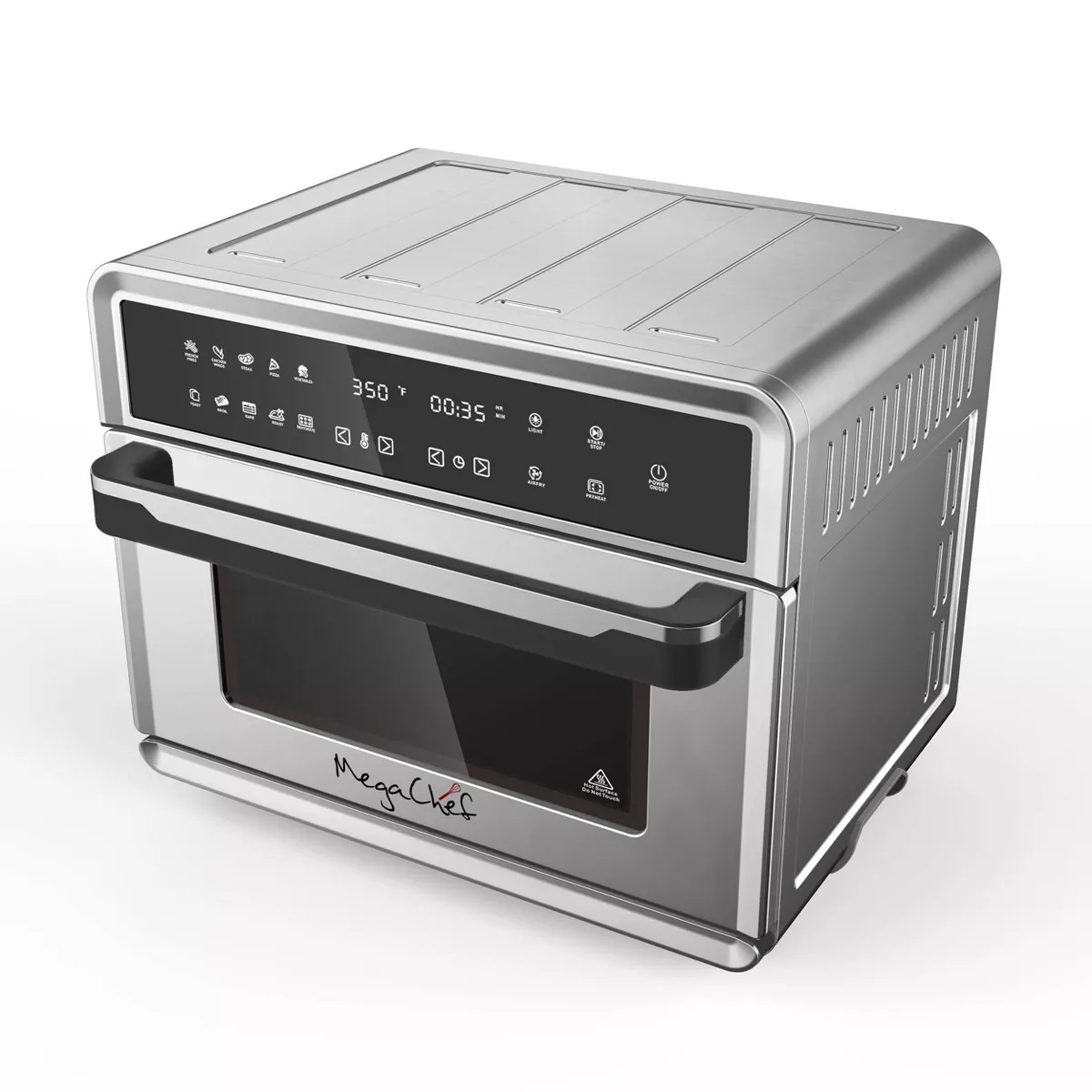 MegaChef 10-in-1 Multi-function Counter Top Oven - Silver