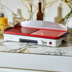 CRUXGG 500°F Extra Large Ceramic Nonstick Searing Grill & Griddle - Snow