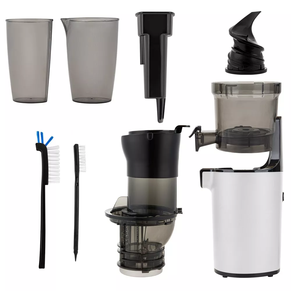 Tribest Shine Kitchen Co. Easy Cold Press Juicer with XL Feed Chute