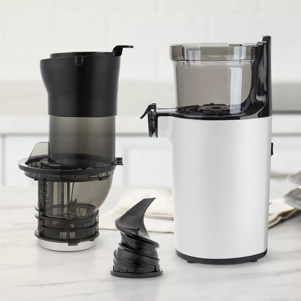 Tribest Shine Kitchen Co. Easy Cold Press Juicer with XL Feed Chute