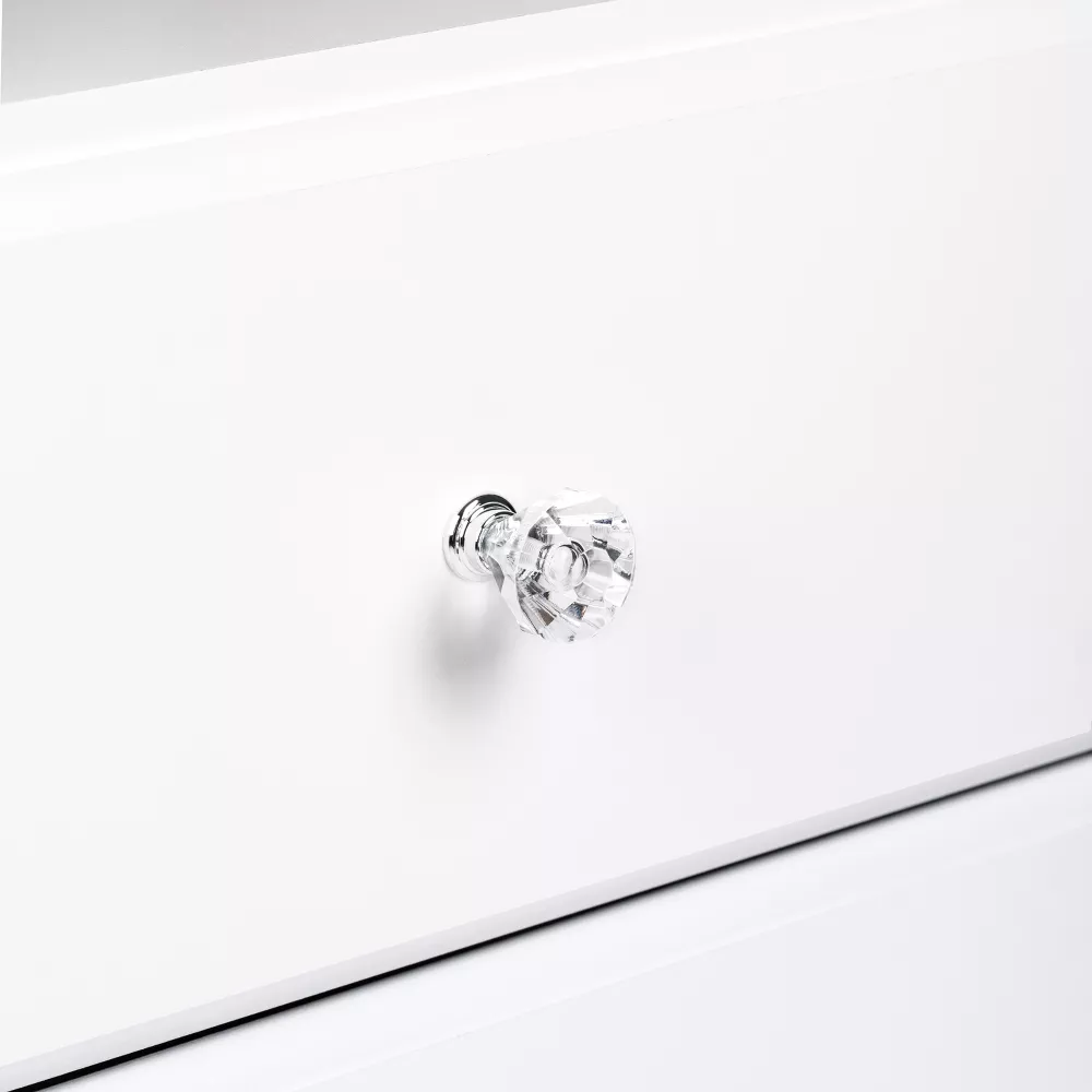 Prepac Astrid 6 Drawer Tall Chest - White