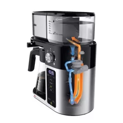 Braun MultiServe Plus 10-Cup Pod Free Drip Coffee Maker, 7 Brew Sizes / Hot & Cold Brew, KF9250BK