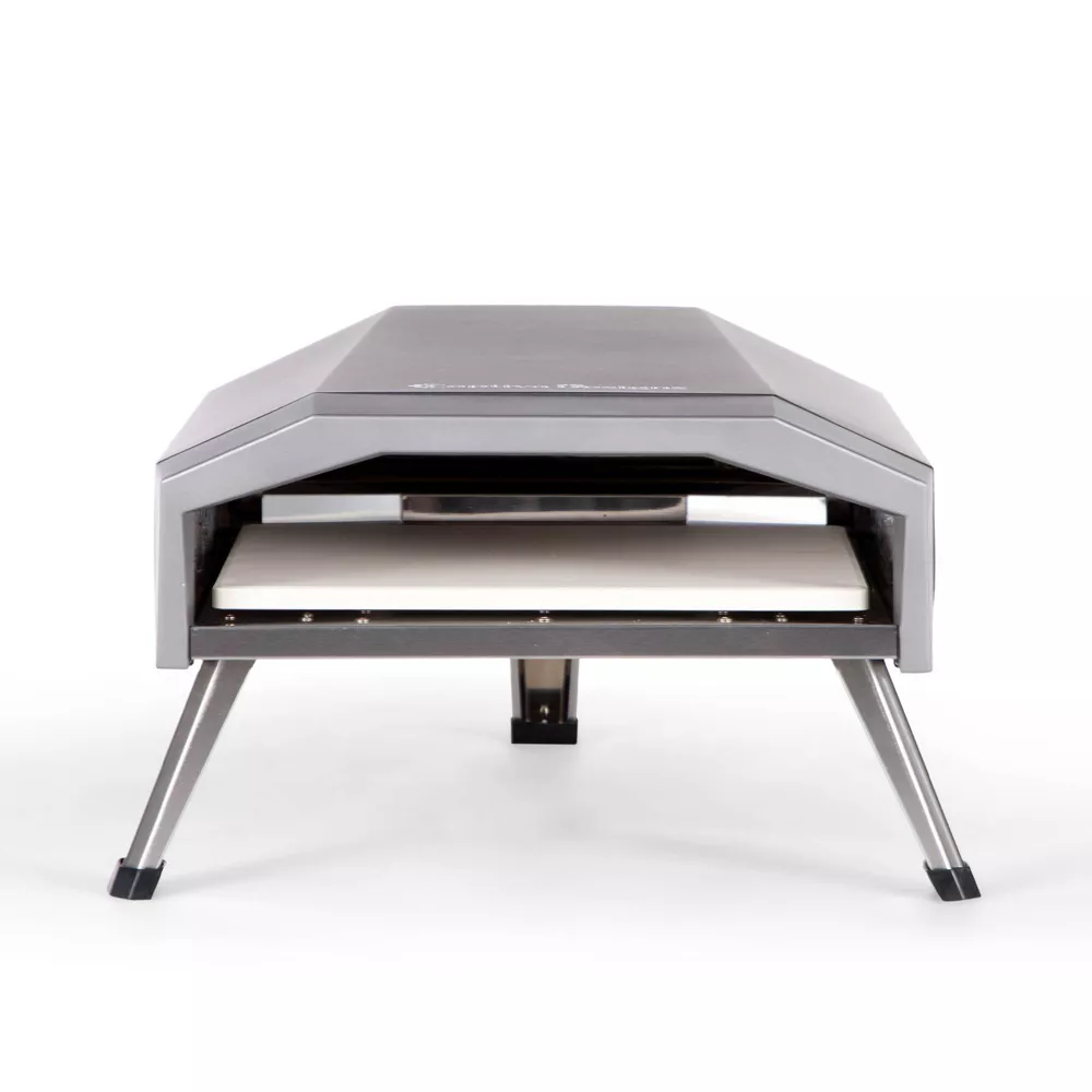 Captiva Designs E02GR011 Propane Gas Outdoor Pizza Oven - Black