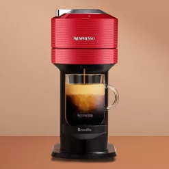 Nespresso Vertuo Next Bundle Coffee Maker and Espresso Machine by Breville - Red