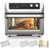 Costway 21QT Convection Air Fryer Toaster Oven 8-in-1 w/ 5 Accessories & Recipe