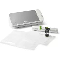 FoodSaver Vacuum Sealing System, Food Vacuum Sealer in White/Silver