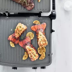 GreenPan Elite Indoor Ceramic Nonstick Multi Grill Griddle & Waffle Maker - Graphite Gray