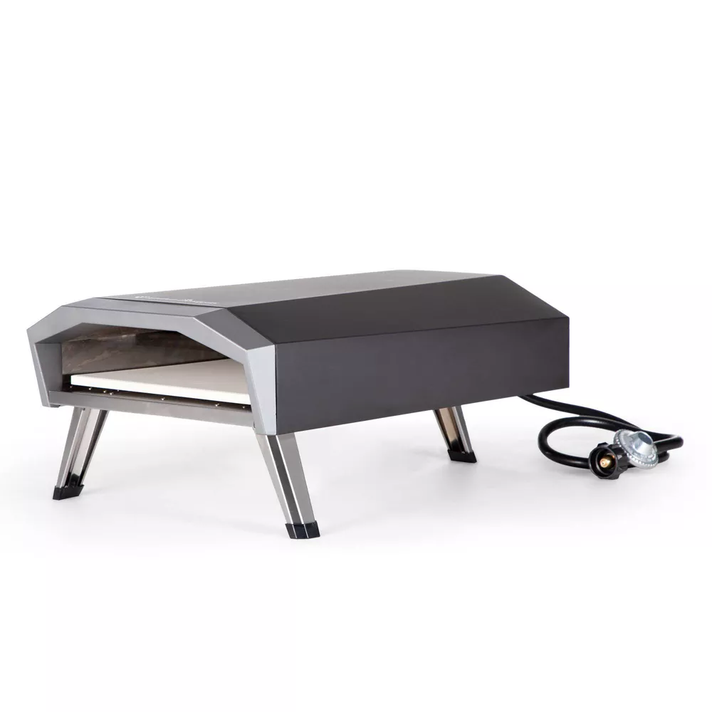 Captiva Designs E02GR011 Propane Gas Outdoor Pizza Oven - Black