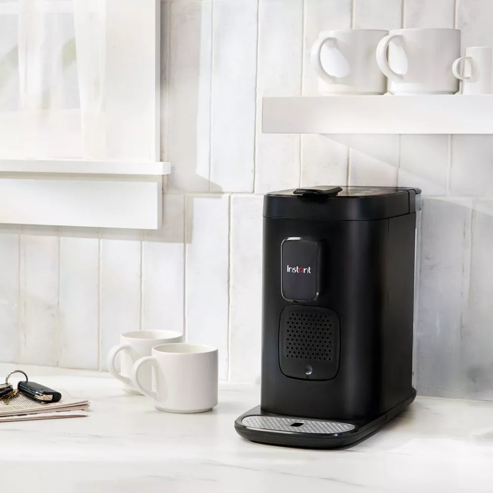 Instant Dual Pod Plus 3-in-1 Coffee Maker with Espresso Machine, Pod Coffee Maker and Ground Coffee, Nespresso Capsules Compatible - Black