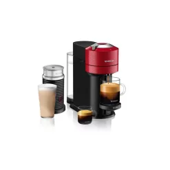 Nespresso Vertuo Next Bundle Coffee Maker and Espresso Machine by Breville - Red