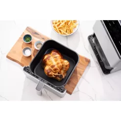 Cosori 6.8qt DualBlaze Air Fryer with Skewer Rack - Gray