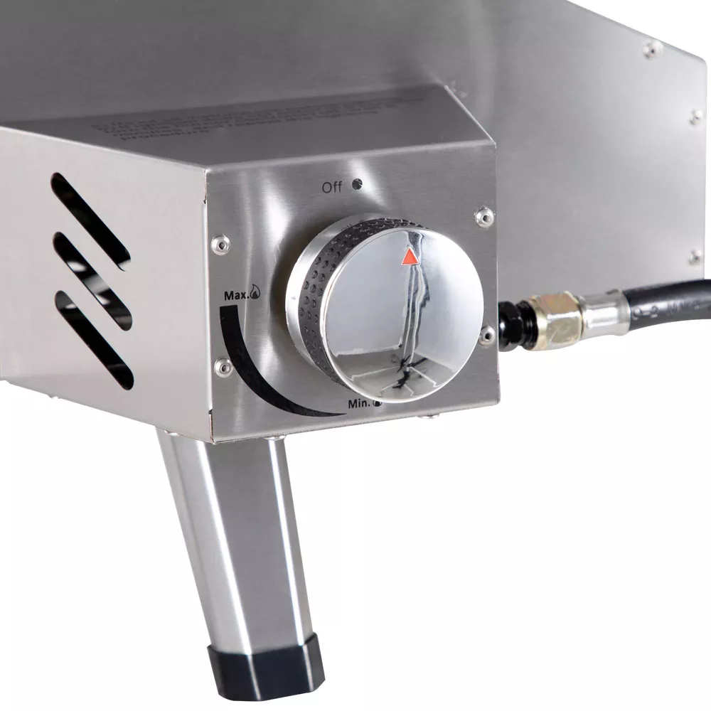 Captiva Designs E02GR011 Propane Gas Outdoor Pizza Oven - Black