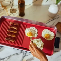 CRUXGG 500°F Extra Large Ceramic Nonstick Searing Grill & Griddle - Snow