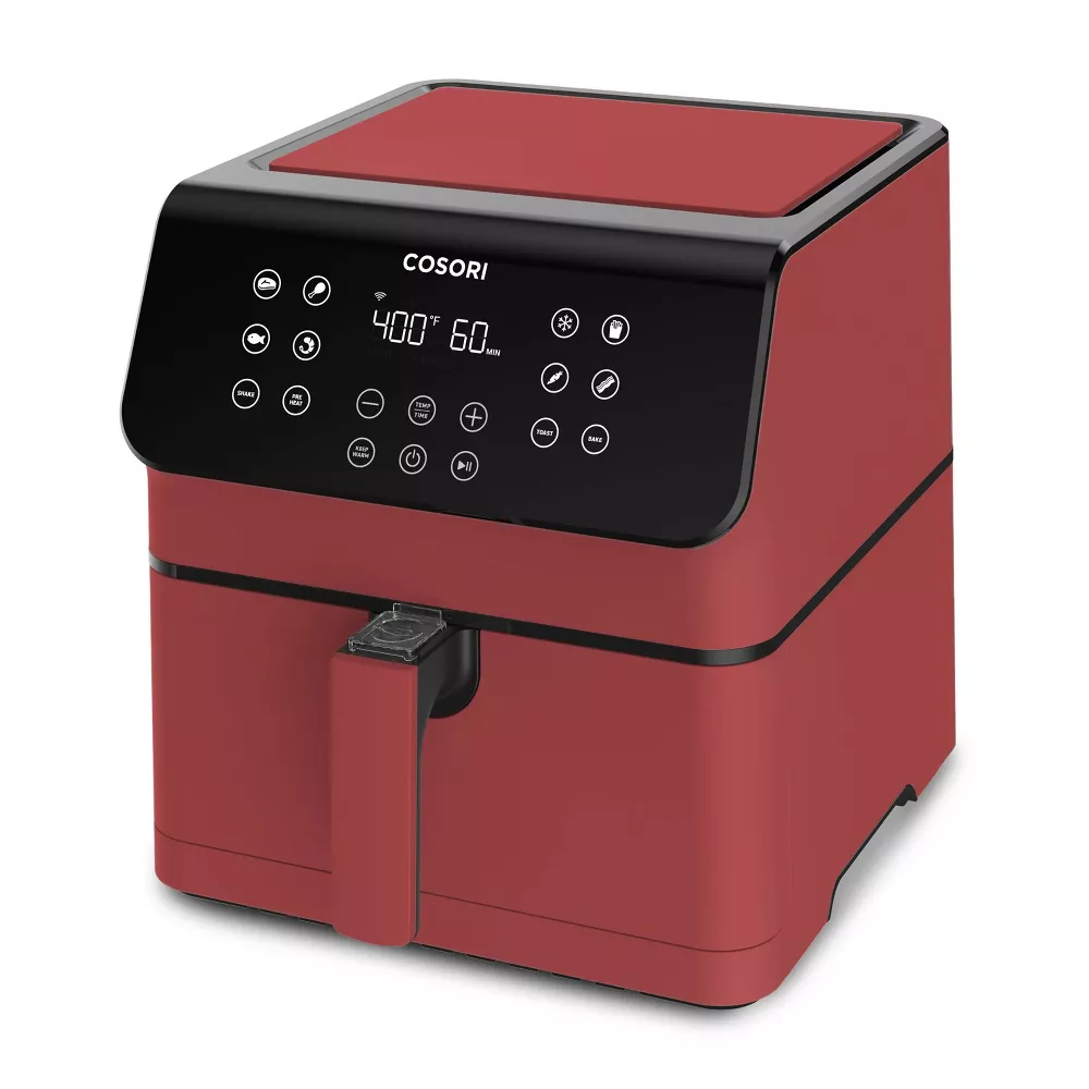 Cosori Pro II 5.8qt Smart Air Fryer - Red - Image 4