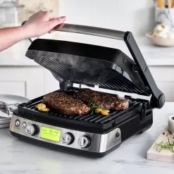 GreenPan Elite Ceramic Nonstick 7-in-1 Multi-Function Contact Grill & Griddle and Waffle Maker