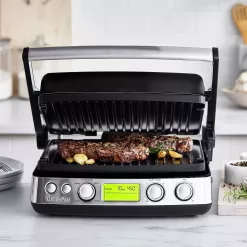 GreenPan Elite Ceramic Nonstick 7-in-1 Multi-Function Contact Grill & Griddle and Waffle Maker