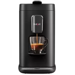 Instant Dual Pod Plus 3-in-1 Coffee Maker with Espresso Machine, Pod Coffee Maker and Ground Coffee, Nespresso Capsules Compatible - Black