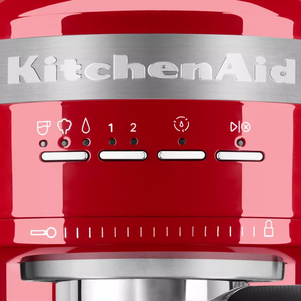 KitchenAid Semi-Automatic Espresso Machine - Empire Red