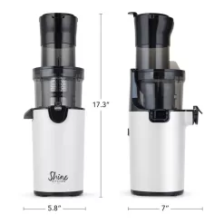 Tribest Shine Kitchen Co. Easy Cold Press Juicer with XL Feed Chute