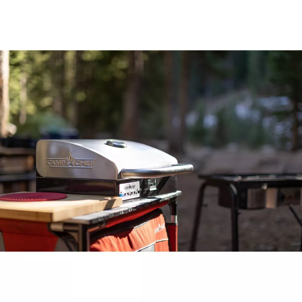 Camp Chef 14" x 16" Deluxe Stainless Steel BBQ Gas Grill BB30LS