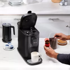 Instant Dual Pod Plus 3-in-1 Coffee Maker with Espresso Machine, Pod Coffee Maker and Ground Coffee, Nespresso Capsules Compatible - Black