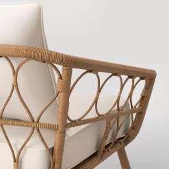 Threshold Britanna Patio Loveseat, Outdoor Furniture - Natural