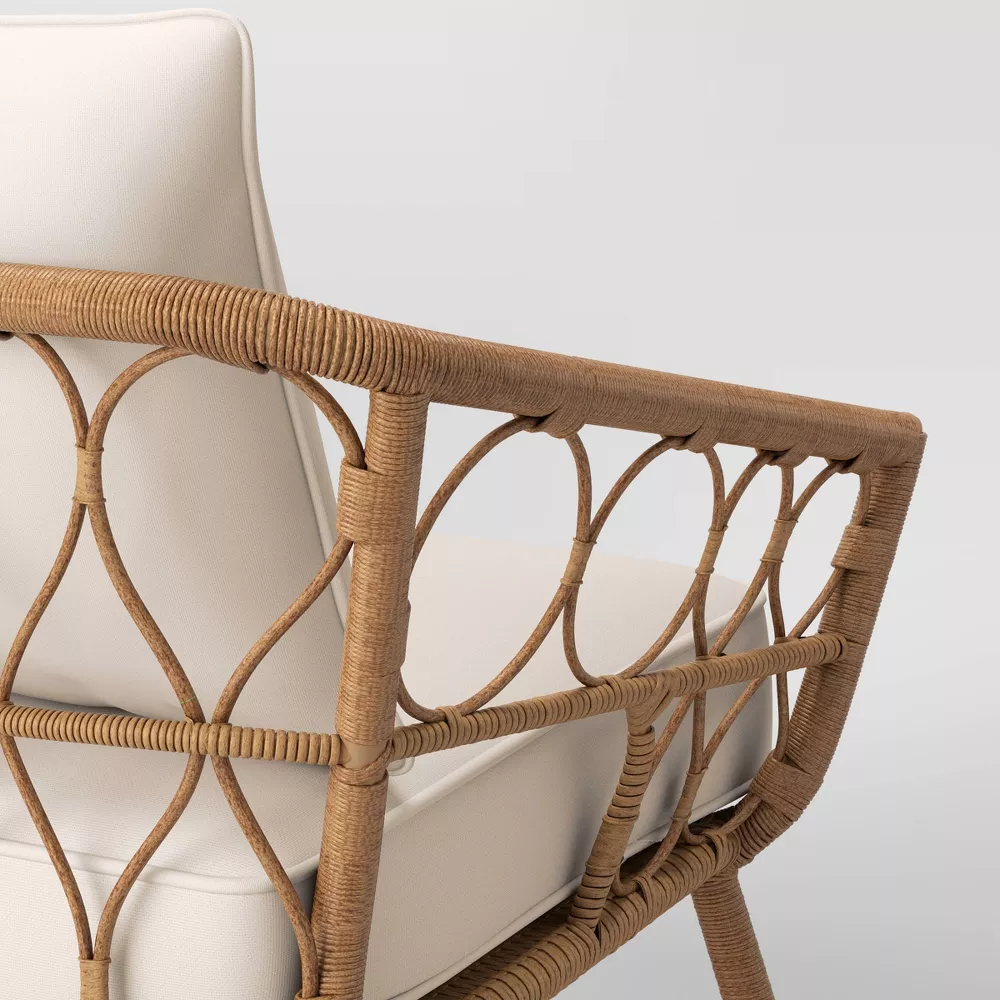Threshold Britanna Patio Loveseat, Outdoor Furniture - Natural