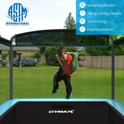 Costway 6FT Kids Recreational Trampoline W/Swing Safety Enclosure Indoor/Outdoor
