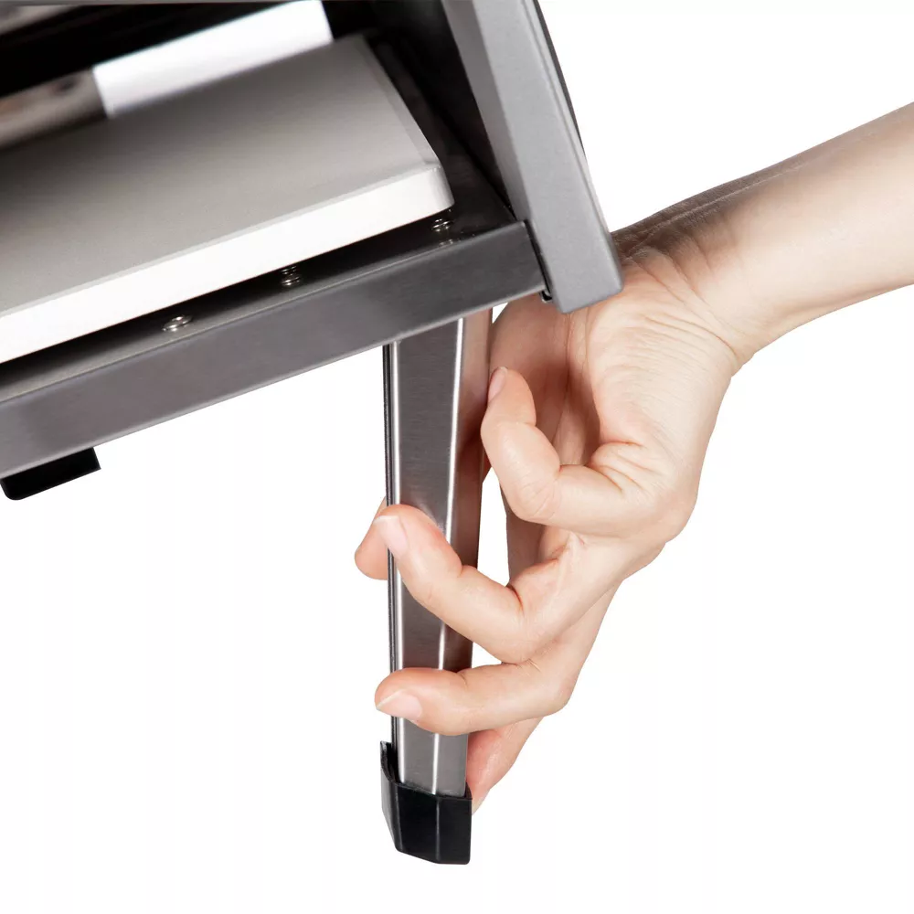 Captiva Designs E02GR011 Propane Gas Outdoor Pizza Oven - Black