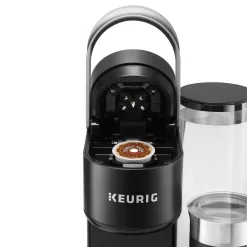 Keurig K-Café SMART Single-Serve Coffee Maker with WiFi Compatibility, 6 Brew Sizes - Black