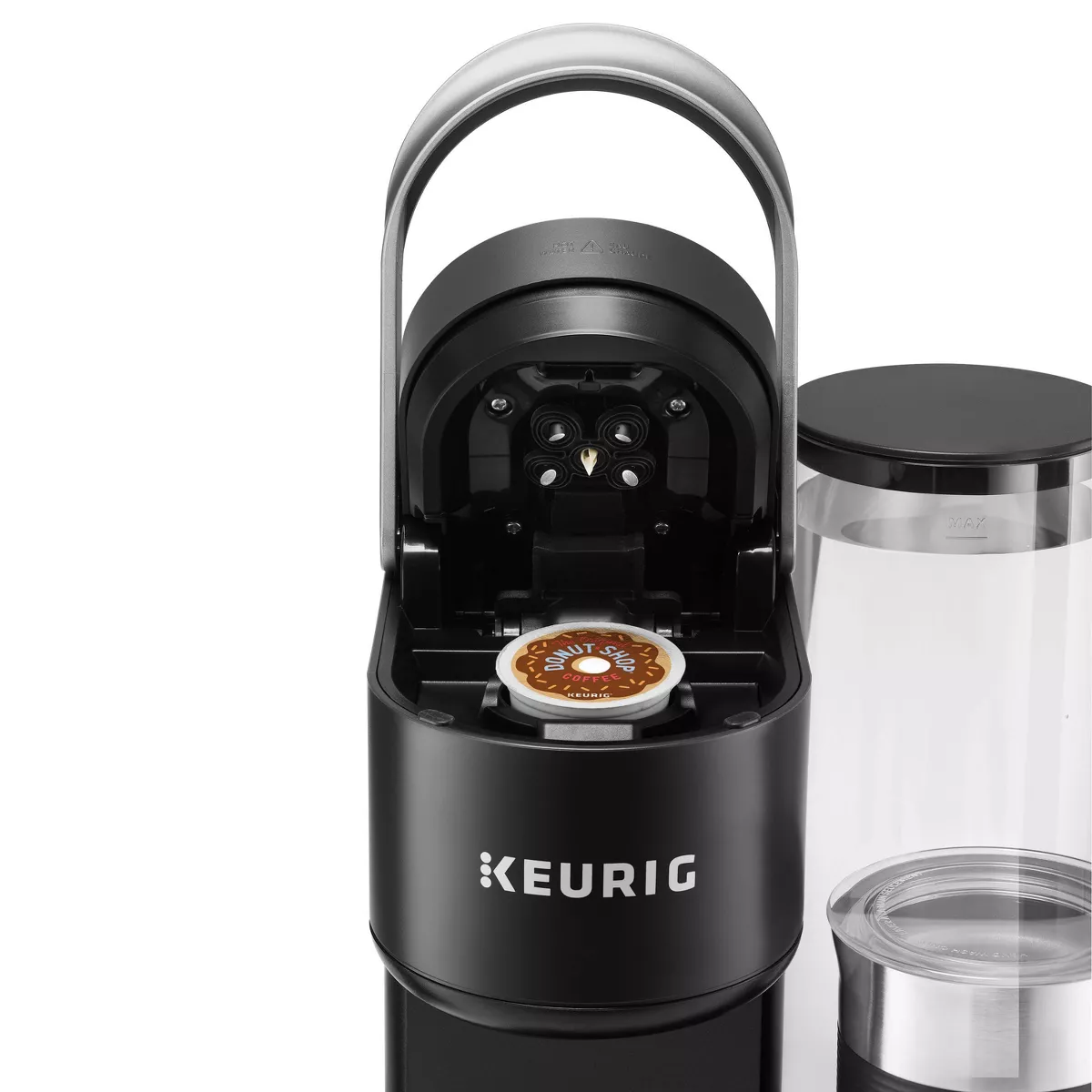 Keurig K-Café SMART Single-Serve Coffee Maker with WiFi Compatibility, 6 Brew Sizes - Black