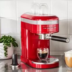 KitchenAid Semi-Automatic Espresso Machine - Empire Red