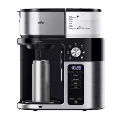 Braun MultiServe Plus 10-Cup Pod Free Drip Coffee Maker, 7 Brew Sizes / Hot & Cold Brew, KF9250BK