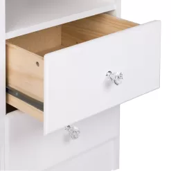 Prepac Astrid 6 Drawer Tall Chest - White