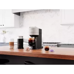 Nespresso Vertuo Next Espresso Roast Coffee Maker and Espresso Machine Bundle By Breville