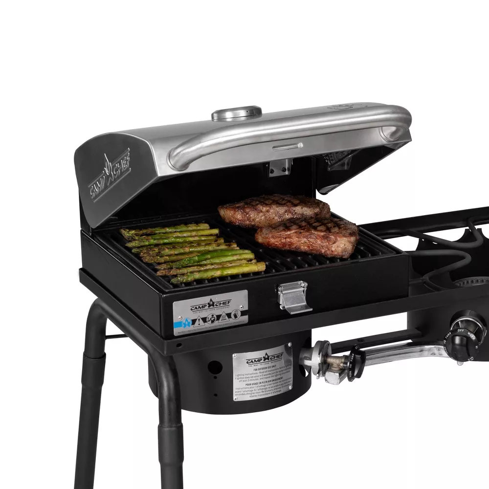 Camp Chef 14" x 16" Deluxe Stainless Steel BBQ Gas Grill BB30LS
