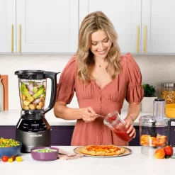 NutriBullet 64oz 1500W Triple Prep 3-Speed Kitchen System Black