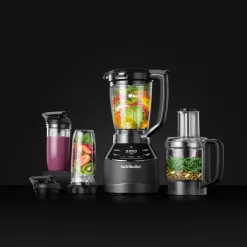 NutriBullet 64oz 1500W Triple Prep 3-Speed Kitchen System Black