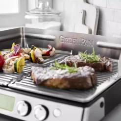 GreenPan Elite Indoor Ceramic Nonstick XL Smoke-Less Grill & Griddle - Black