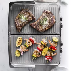 GreenPan Elite Indoor Ceramic Nonstick XL Smoke-Less Grill & Griddle - Black