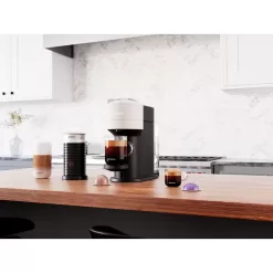 Nespresso Vertuo Next Coffee Maker and Espresso Machine by DeLonghi with Milk Frother White