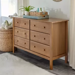 DaVinci Jayden 6-Drawer Double Dresser - Chestnut