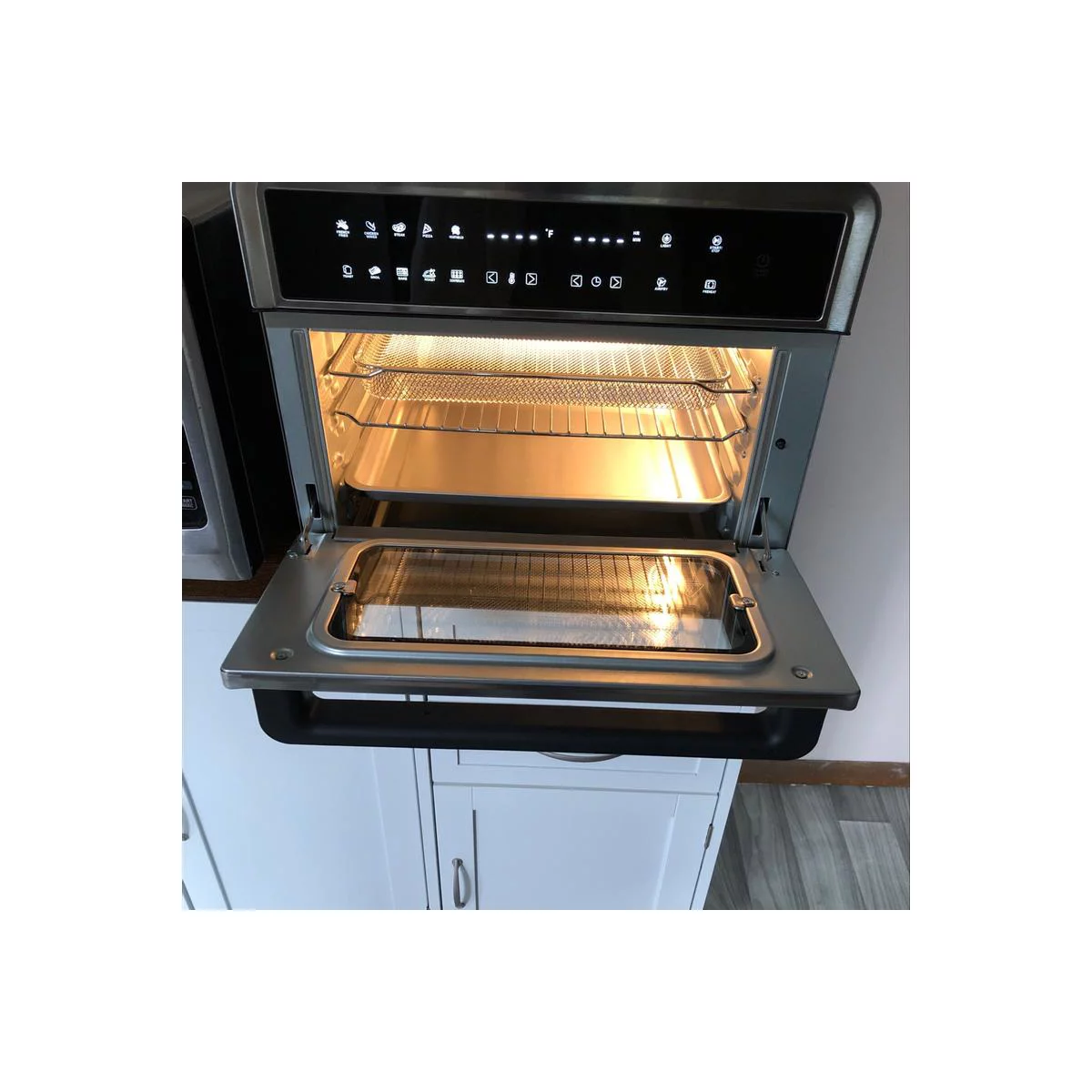 MegaChef 10-in-1 Multi-function Counter Top Oven - Silver